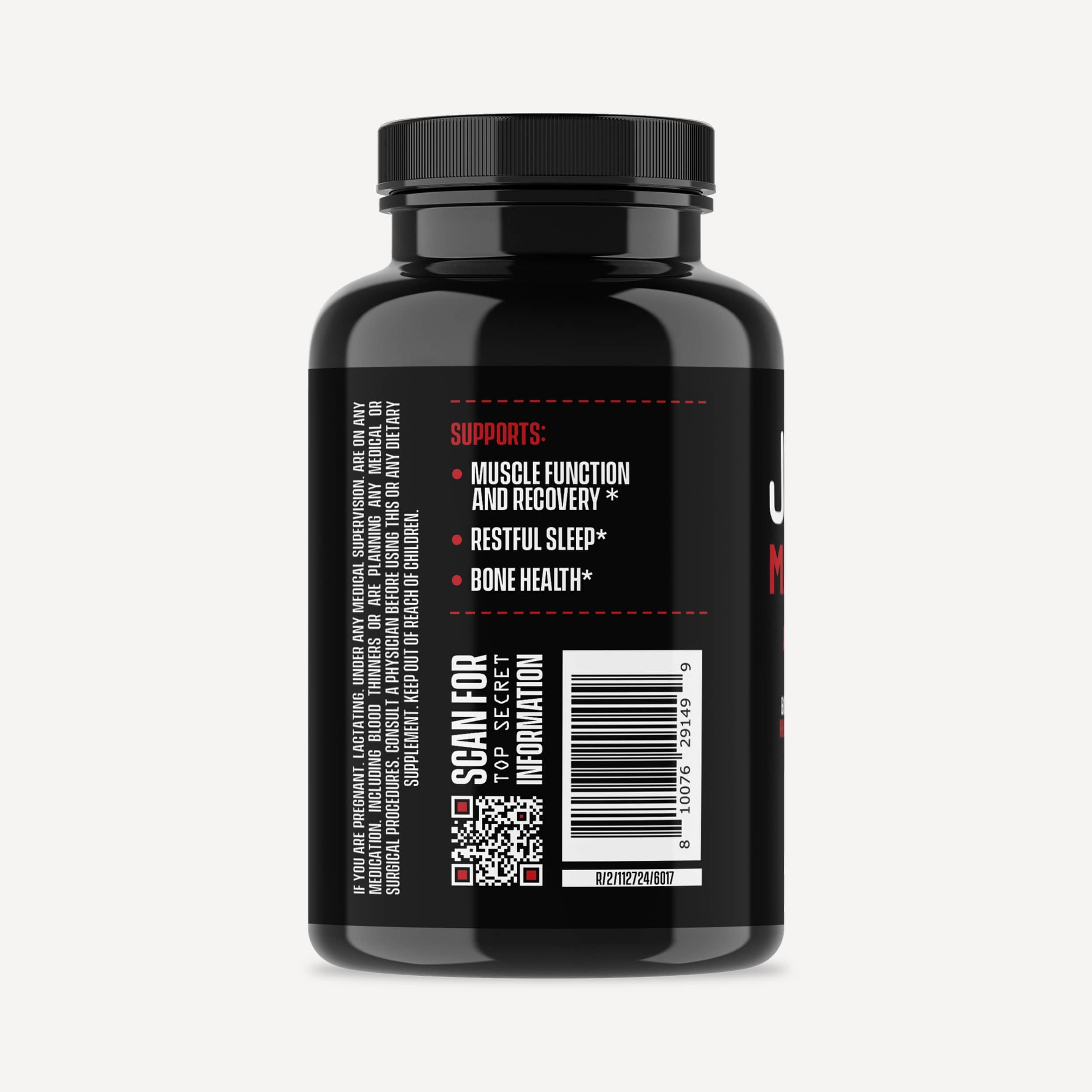 Jocko Fuel Magnesium Complex Supplement - Magnesium Glycinate, Citrate, & Taurate Capsules Dietary Supplement for Muscle Recovery & Relaxation, Heart, Nerve, Bone Support, & Sleep 30-Day Supply Jocko FuelAu supplements