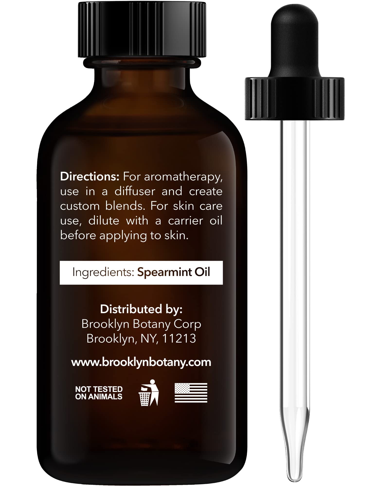 Brooklyn Botany Spearmint Essential Oil – 100% Pure and Natural – Premium Grade Oil Brooklyn BotanyAu supplements