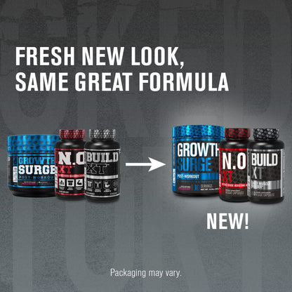 Jacked Factory N.O. XT Nitric Oxide Supplement, Growth Surge Post Workout Muscle Jacked FactoryUS supplements