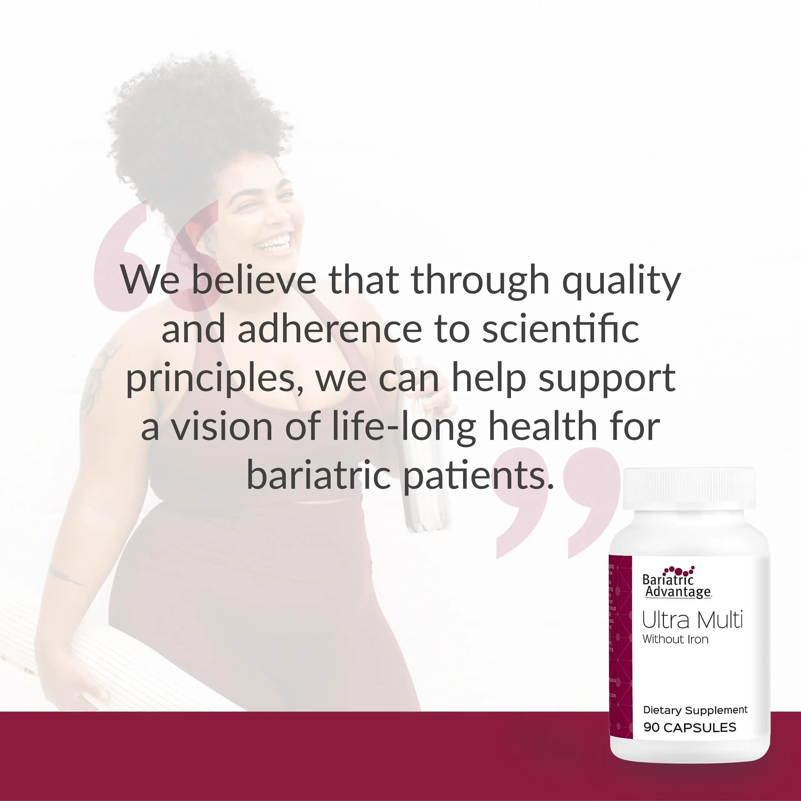 Bariatric Advantage Ultra Multi Without Iron, High Potency Daily Multivitamin for Bariatric Surgery Patients Bariatric AdvantageAu supplements