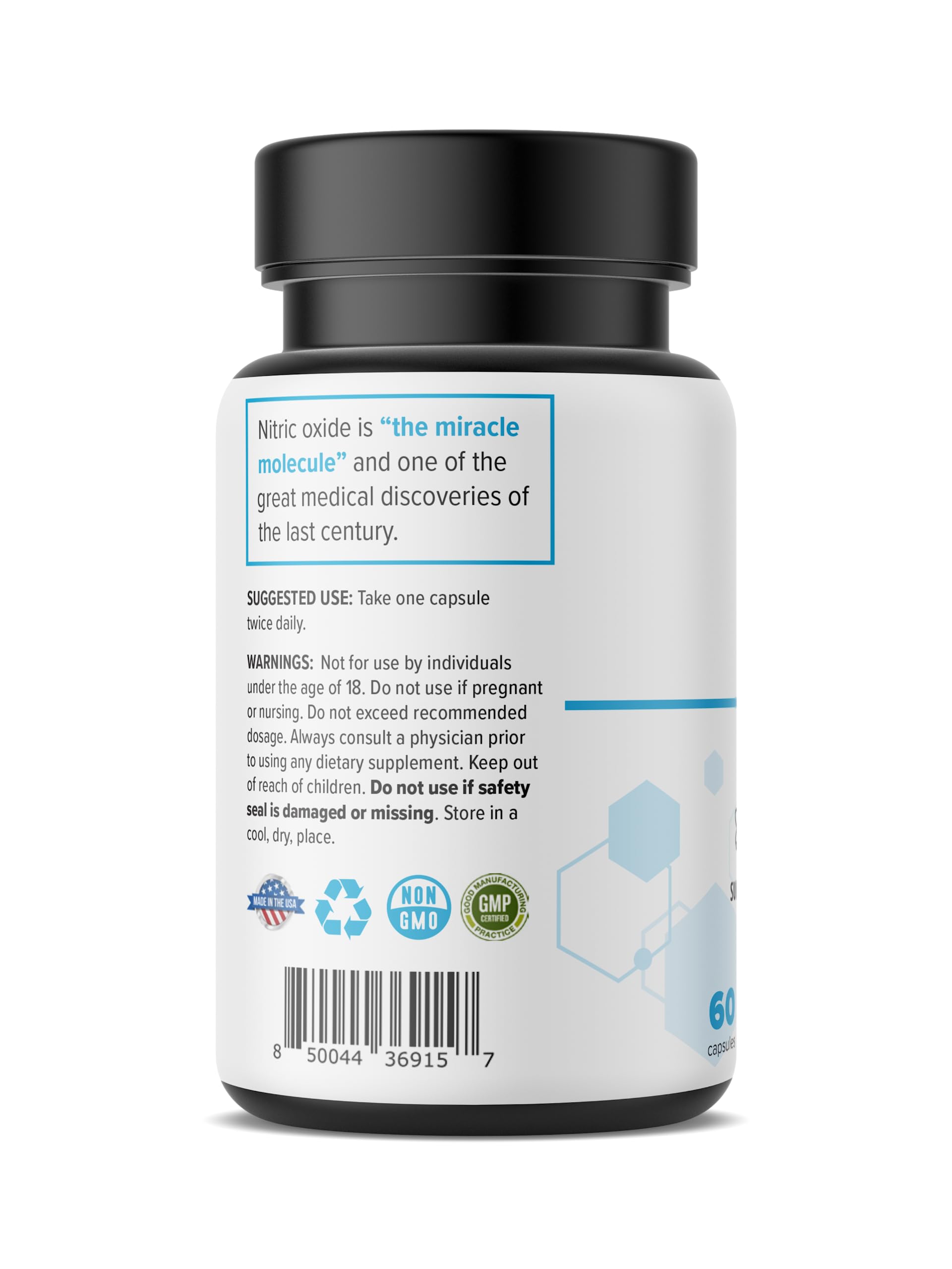 Real Science Cystic Miracle - Lung Support Supplement for Breathing Support and Mucus Clearance – with Vinitrox & GABA to Help Clear Lungs and Aid Respiratory Health, Made in USA, 60 Caps Real Science NutritionAu supplements