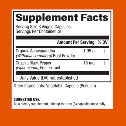 Physician's CHOICE Ashwagandha Supplement - 1950mg of Bioavailable Organic Ashwagan Physician's CHOICEUS supplements