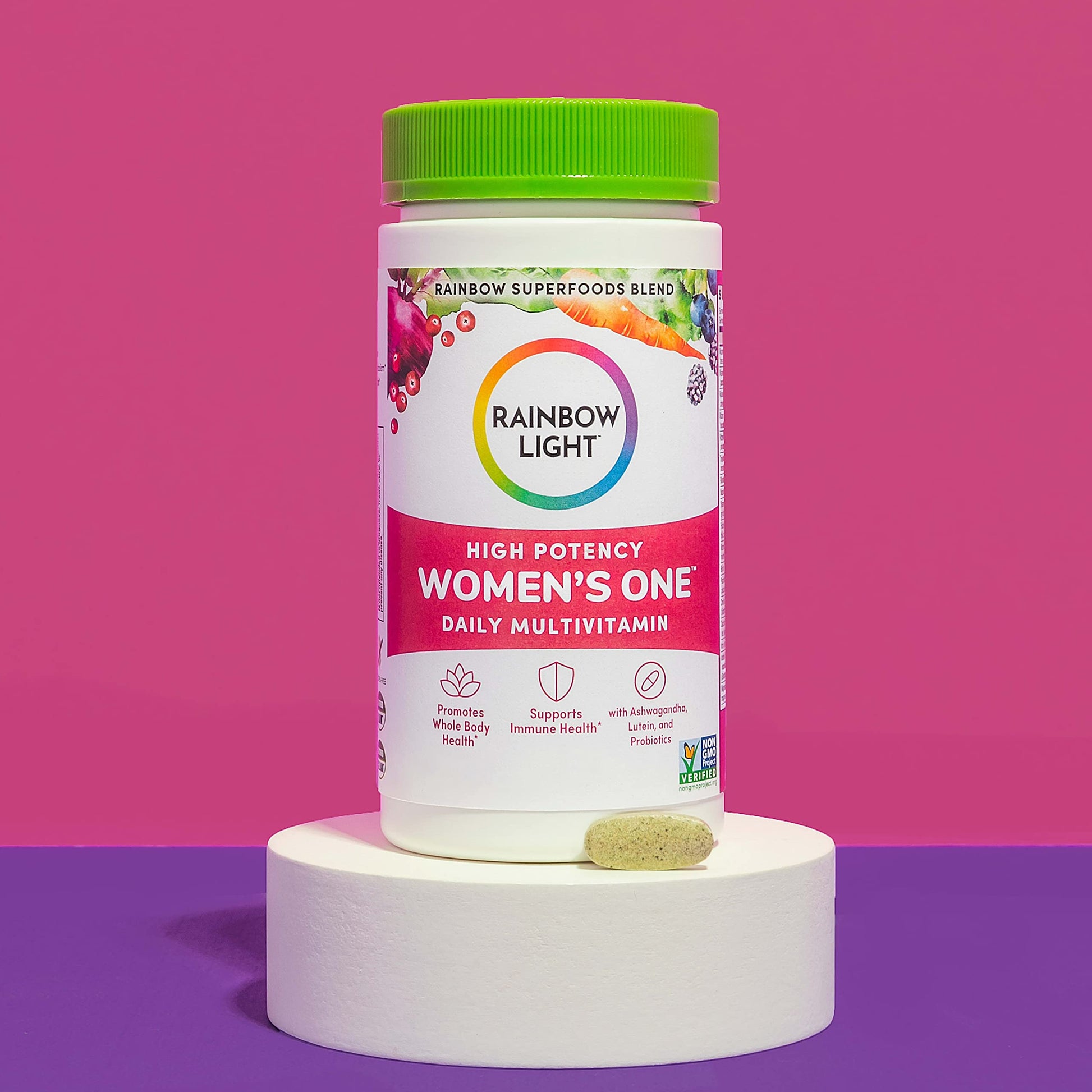 Rainbow Light Multivitamin for Women, Vitamin C, D & Zinc, Probiotics, Women’s One Rainbow LightAu supplements
