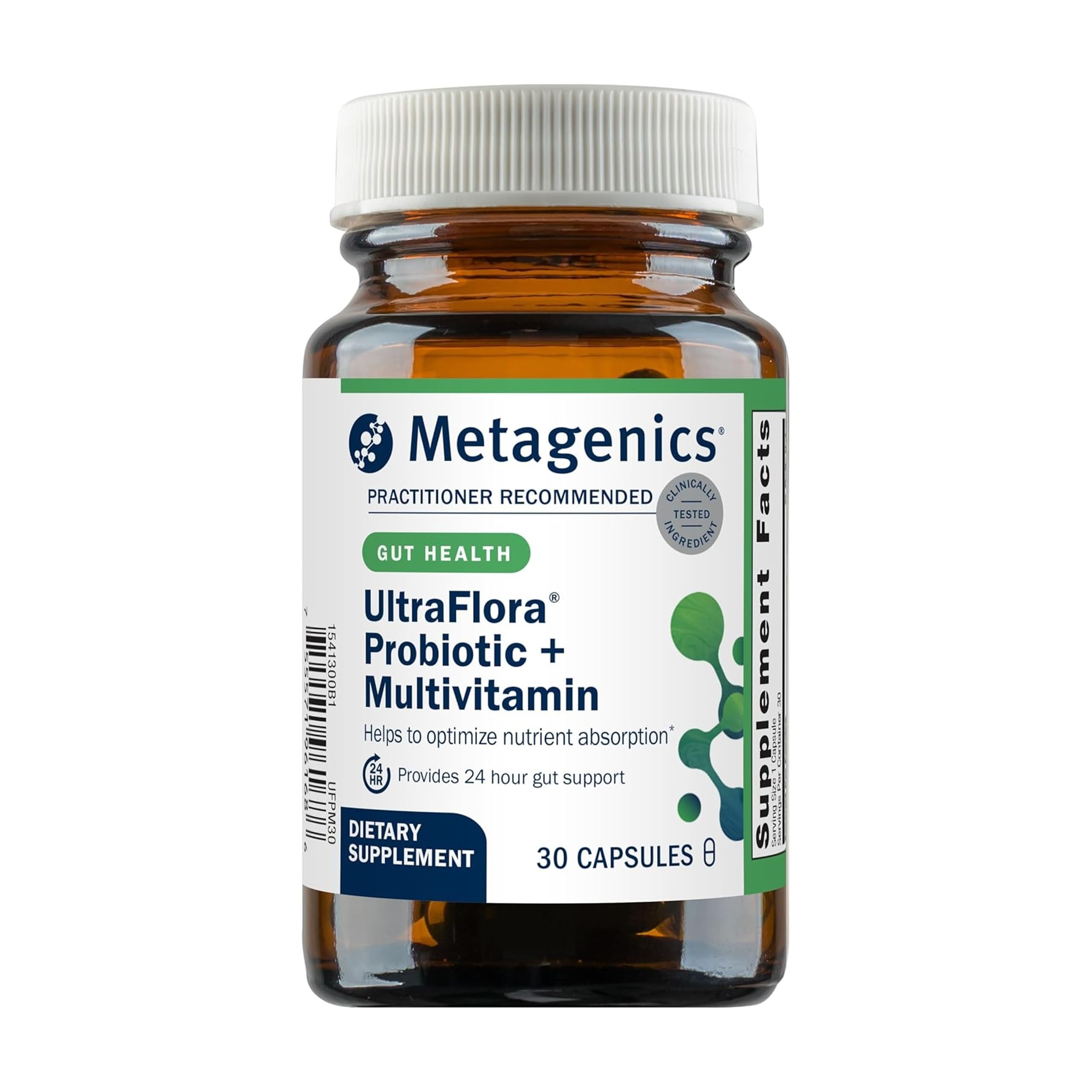 Metagenics UltraFlora Probiotic + Multivitamin - All-in-One Daily Gut Health & Digestive Balance Support* - Clinically Tested Probiotic Blend MetagenicsAu supplements