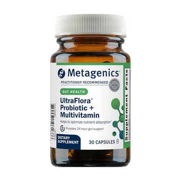 Metagenics UltraFlora Probiotic + Multivitamin - All-in-One Daily Gut Health & Digestive Balance Support* - Clinically Tested Probiotic Blend MetagenicsAu supplements