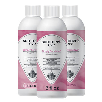 Summer's Eve Simply Sensitive Daily Gentle All Over Feminine Body Wash, Removes Odor Summer's EveAu supplements