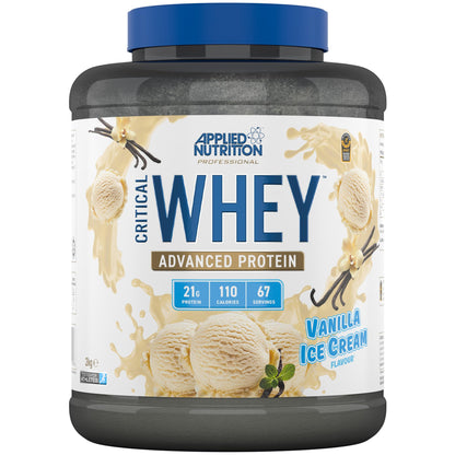 Applied Nutrition Critical Whey Protein Powder 2kg - High Protein Powder, Protein Milkshake Applied NutritionUS supplements