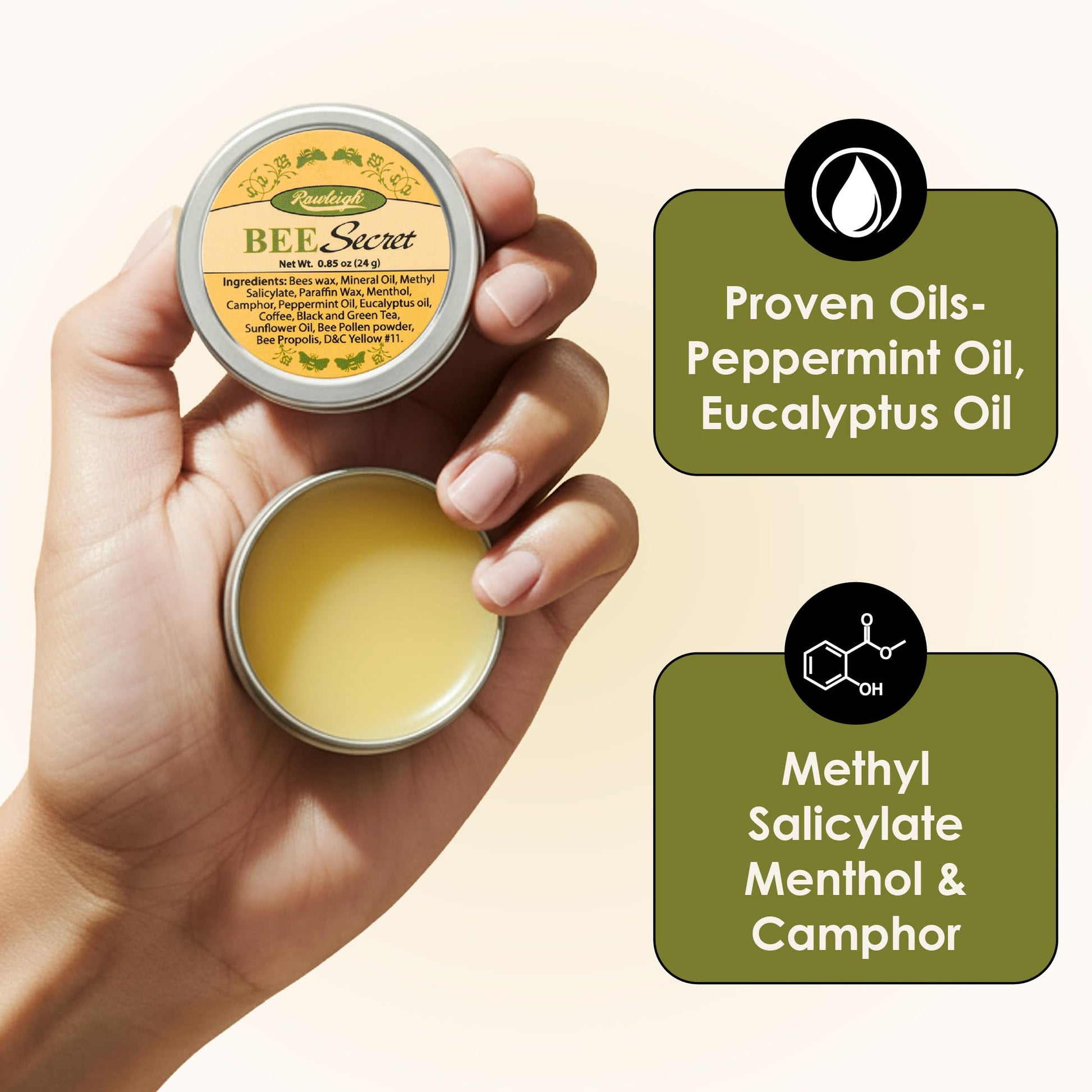 Rawleigh Bee Secret Soothing Balm: 0.85 oz - Pack of 1 RawleighAu supplements