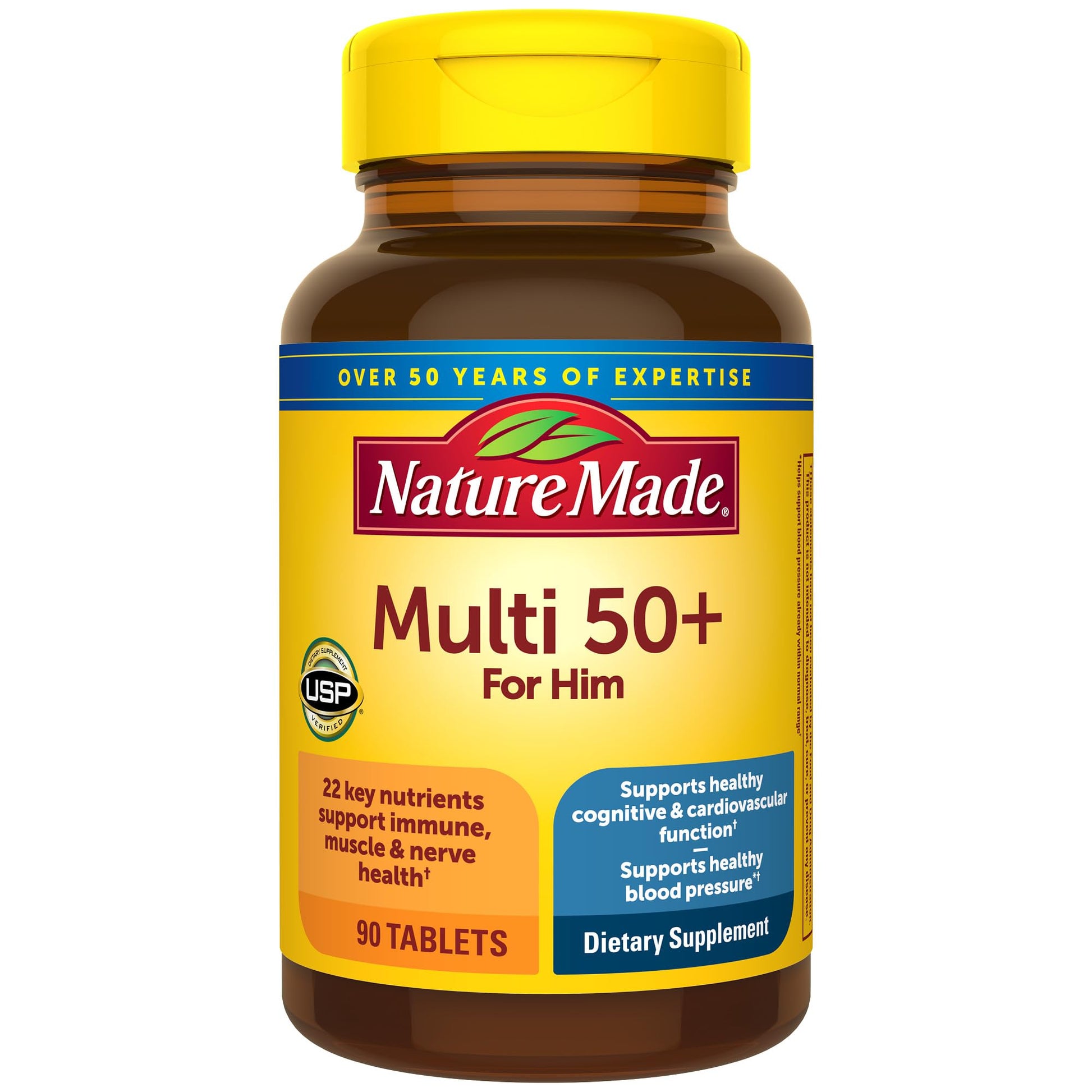 Nature Made Multivitamin for Men Over 50, Mens Multivitamins 50 Plus, Daily Nutritional Support, Nature Made Multi Vitamins Nature MadeAu supplements