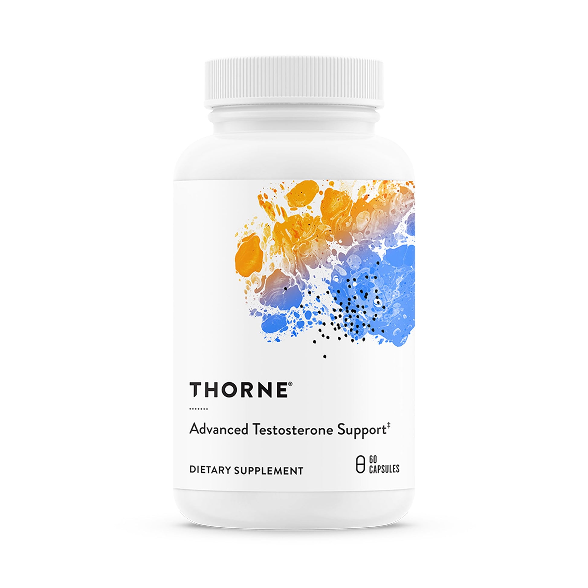 THORNE - Advanced Testosterone Support - Men's Health Supplement - Supports Healthy Testosterone Levels & Muscle Fatigue* - with Ashwagandha, Shilajit & Zinc - Gluten, Dairy & Soy-Free - 30 Servings THORNEAu supplements