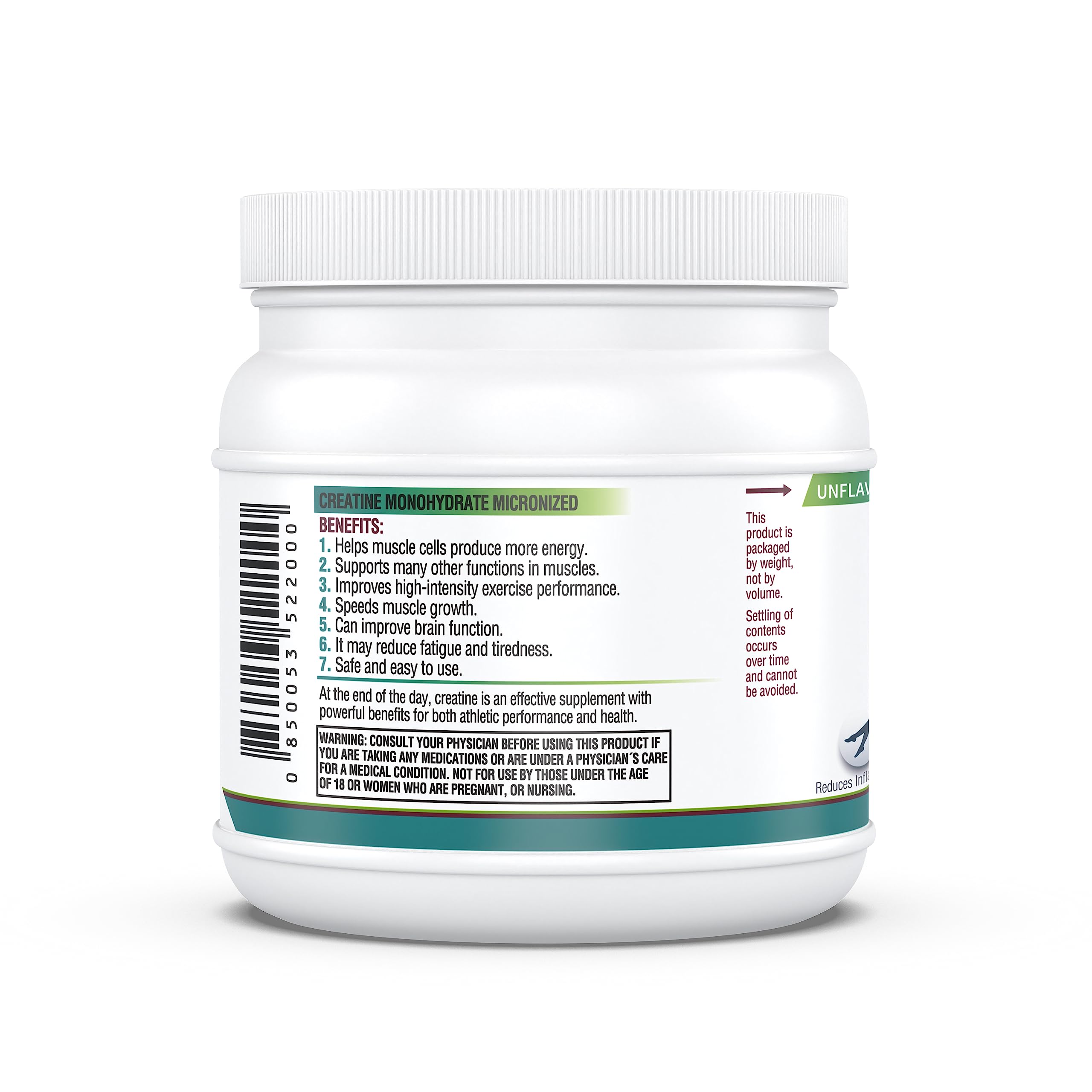 Kappa Nutrition Creatine Monohydrate Powder, Pure Amino Acid Formula, Supports Muscle Strength, Cellular Energy & Mental Focus* Gluten-Free, Keto, 2.25g per Scoop, 240 Servings, Net Wt. 1.32 LB (600g) KAPPA NUTRITIONAu supplements