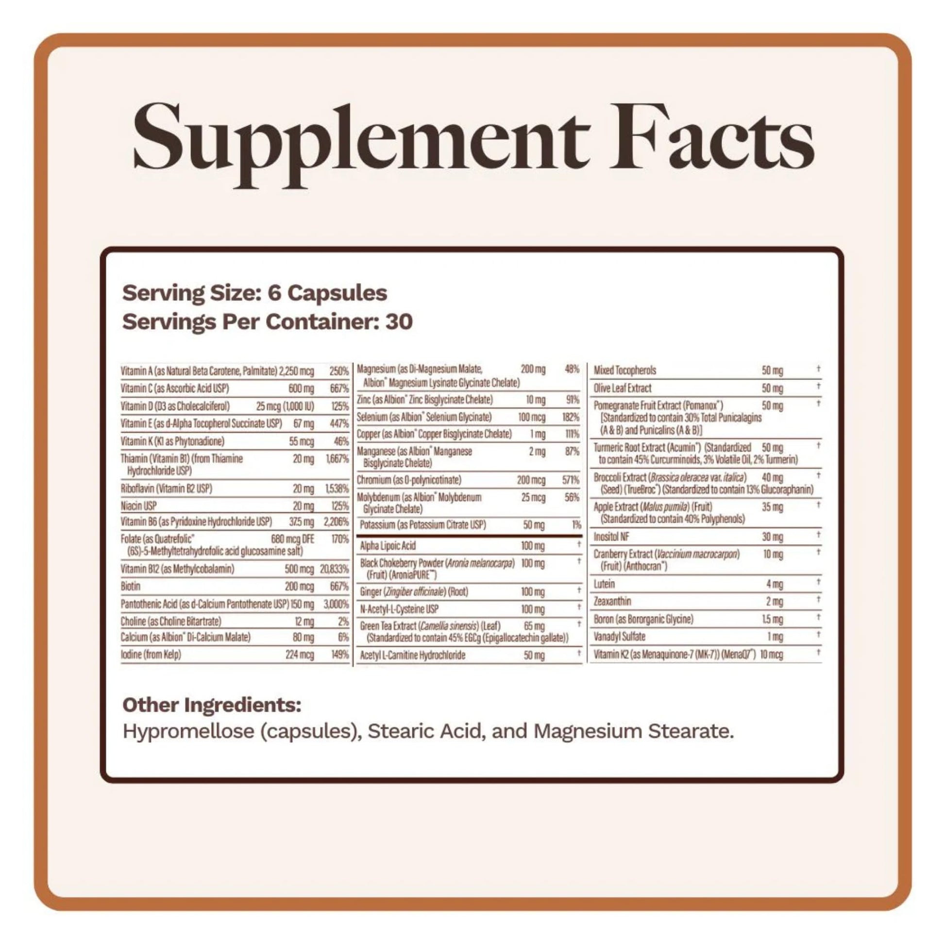 Utzy Naturals Essentially-U Multi-Nutrient | Whole Food Antioxidants + Chelated Minerals for Everyday Health | 180 Capsules Utzy NaturalsAu supplements
