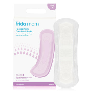 Frida Mom Postpartum Pads, Leak Proof Feminine Care Maxi Pads, 6 Layers of Protection Frida MomAu supplements