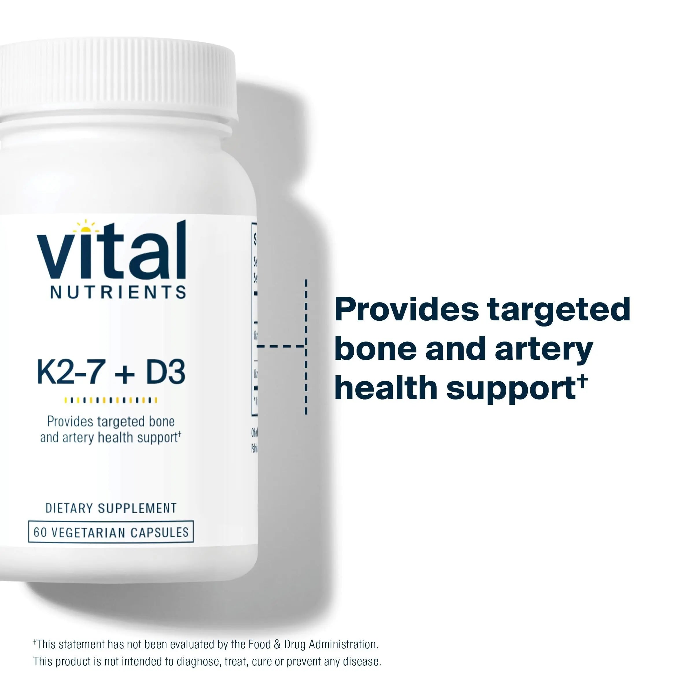 Vital Nutrients Vitamin D3 + K2-2000 IU - Vitamin D3 K2 Supplement - Vitamin D Complex for Healthy Calcium Levels Vital NutrientsAu supplements