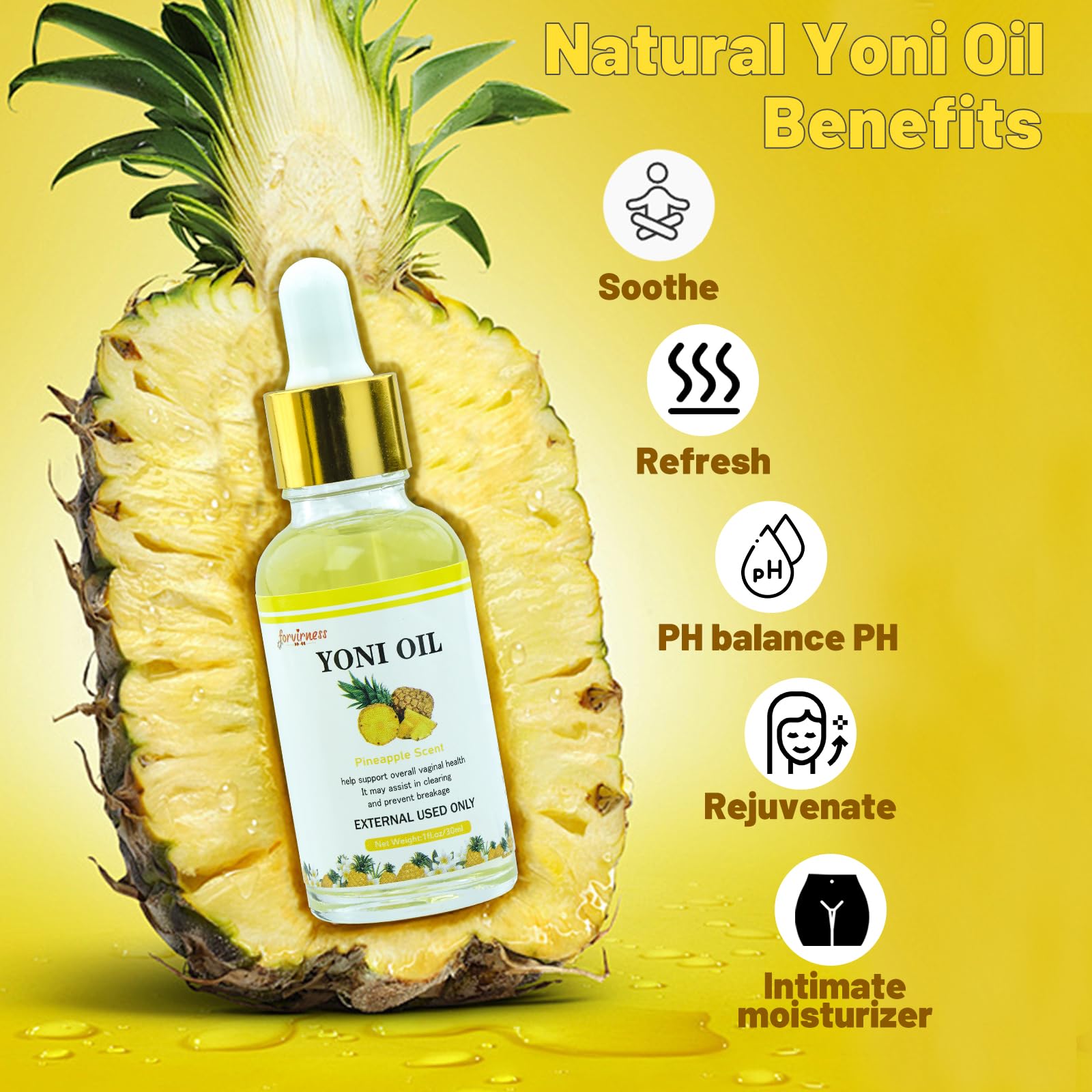Yoni Wash Yoni Oil Yoni Bar Soap, Women ph Balance, Feminine Wash for Women Remove Odor Moisturizing forvirnessAu supplements
