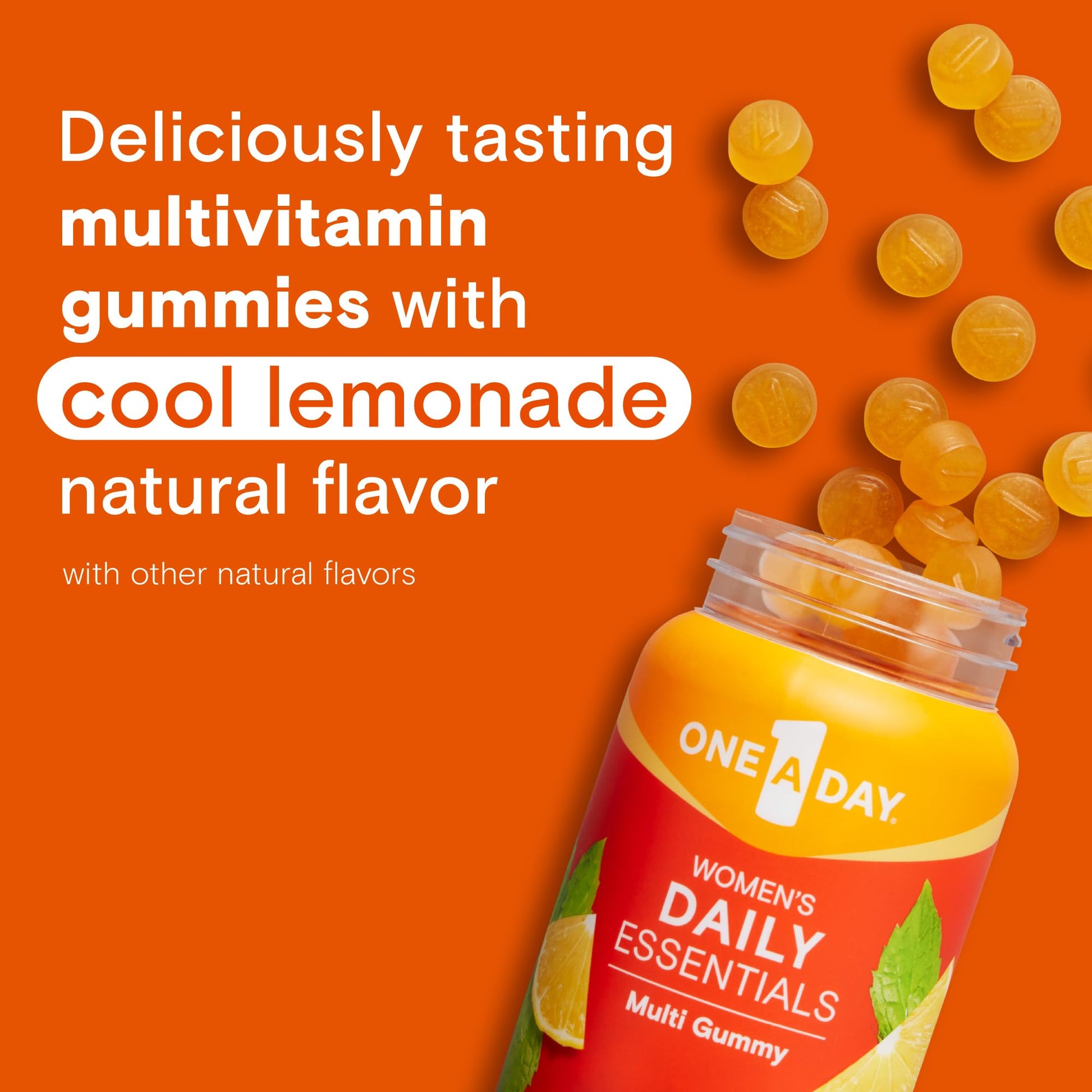 One A Day Women’s Daily Essentials Multivitamin Gummies, Multivitamin for Women, Zinc, Immune Support ONE A DAYAu supplements