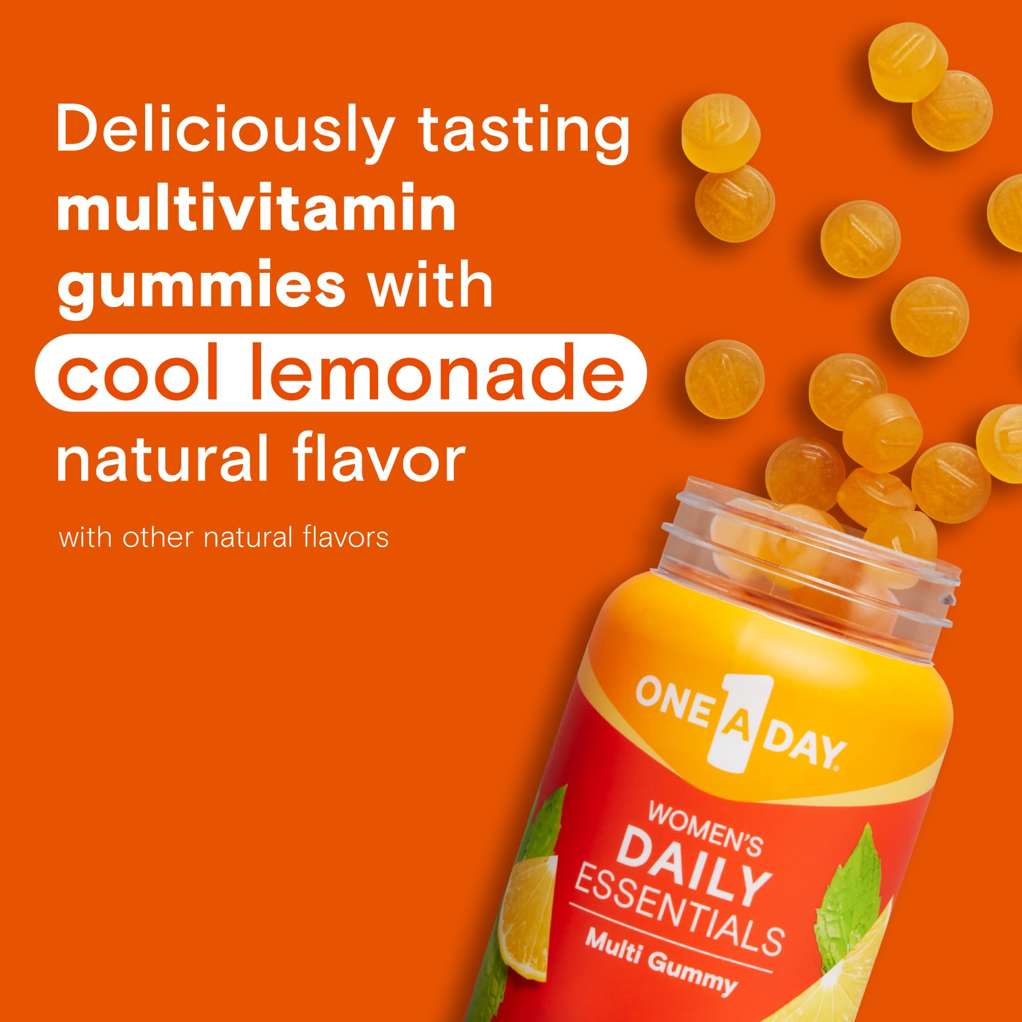 One A Day Women’s Daily Essentials Multivitamin Gummies, Multivitamin for Women, Zinc, Immune Support ONE A DAYAu supplements