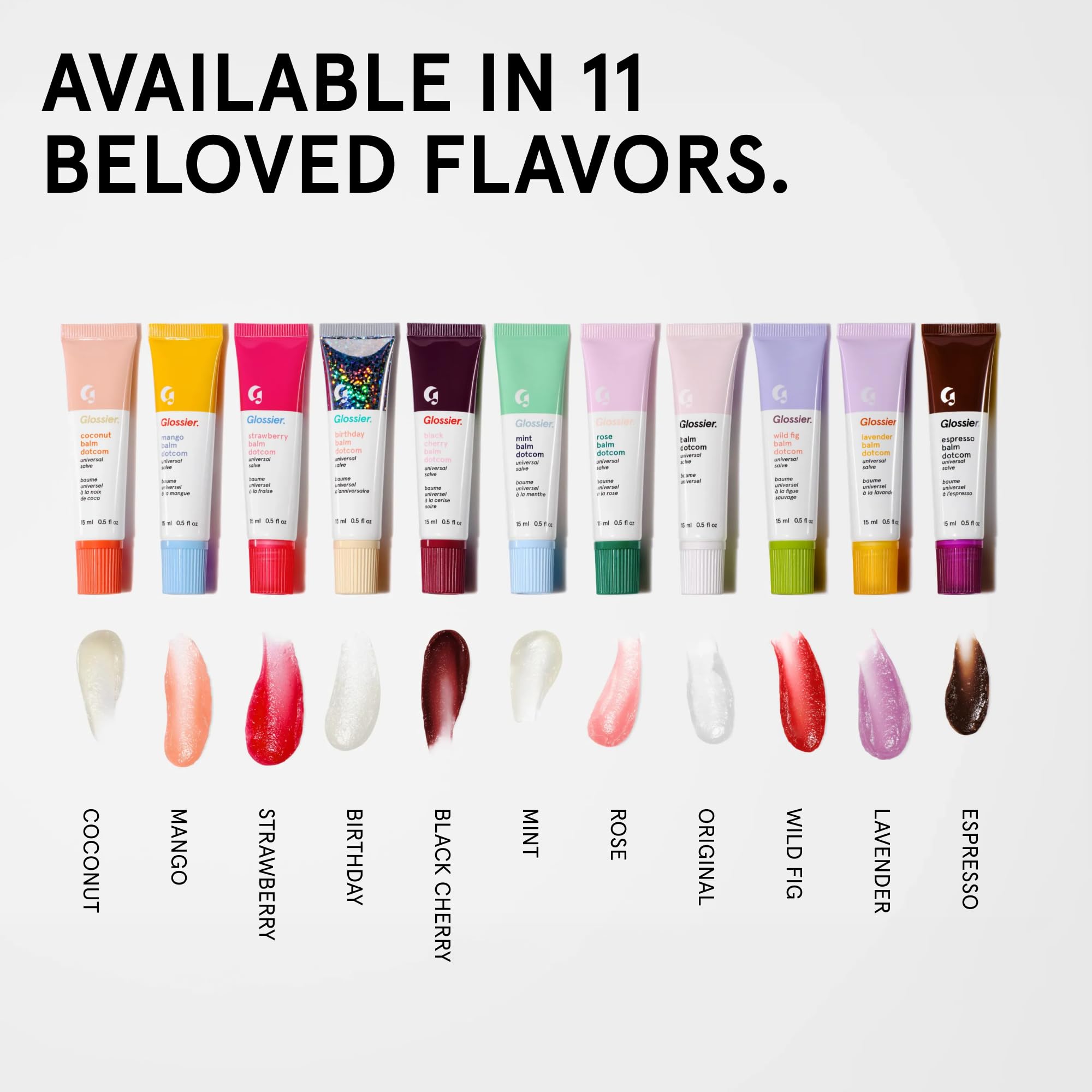 Glossier Balm Dotcom Hydrating Tinted Lip Balm - Universal Salve, Up to 12Hr Moisture for Dry Lips, Cuticles & Skin - Lanolin, Beeswax & Castor Oil - Espresso, Mocha Tint, 15ml GlossierAu supplements