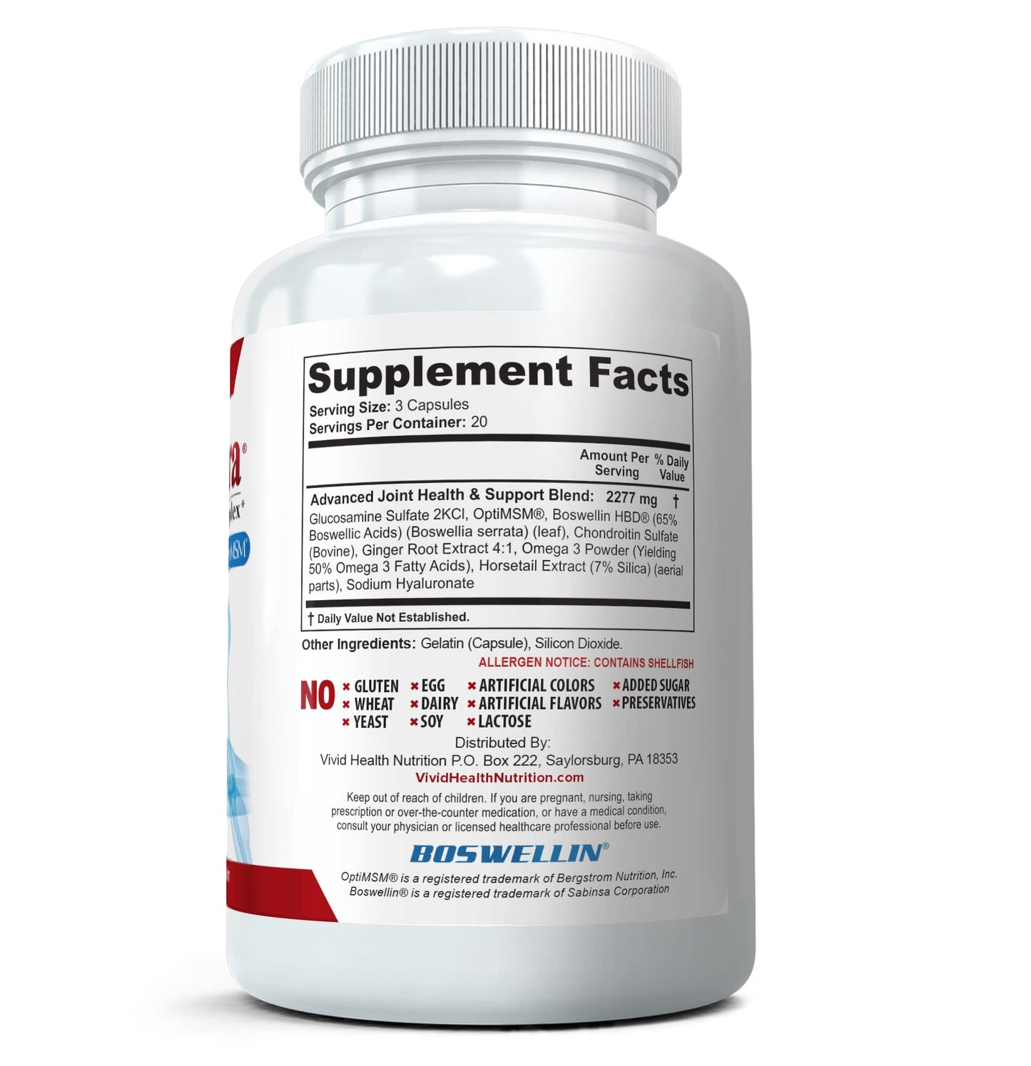 Flexacil Ultra (3 Bottles) Maximum Strength Joint Health & Support Supplement | Glucosami Flexacil UltraUS supplements