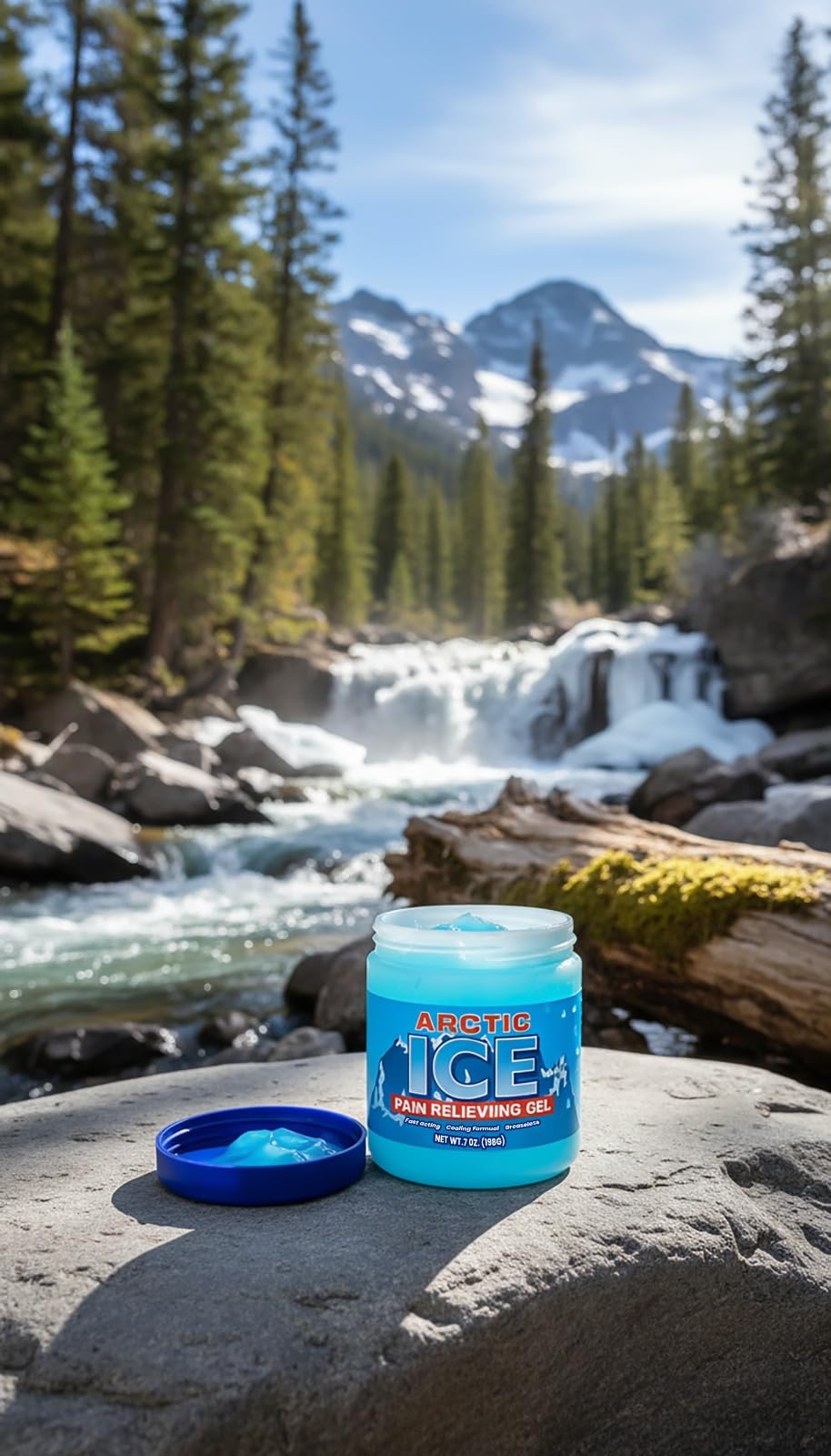 Artic Ice Pain Relieving Gel 2% Menthol Blue 7 Ounce, 1 Count Artic IceAu supplements