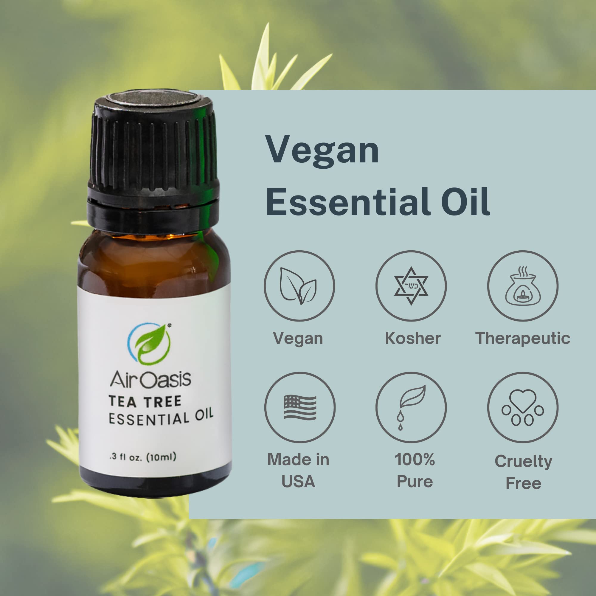 Air Oasis Premium Grade Essential Oils | 100% Pure Essential Oils Perfect for Diffuser, Humidifier Air OasisAu supplements