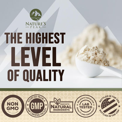 Nature's Protein Powder, 100% Whey Protein Powder Isolate, Immune Support, BCAAs Nature's PeakUS supplements