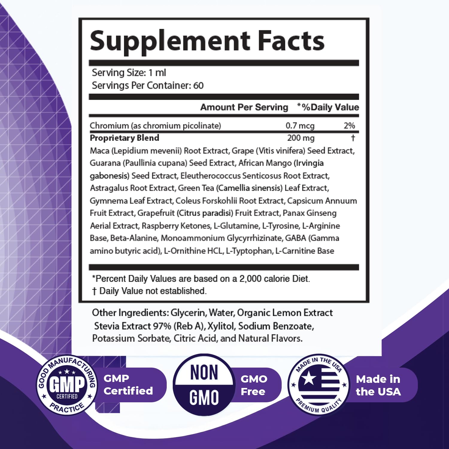Nature’s NutriWave NeuroSilence Liquid Drops – Natural Botanical Blend – Non-GMO, Easy-to-Use Daily Formula – Made in USA, GMP-Certified Facility – 2oz Bottle, 60 Servings, 1 Month Supply Nature’s NutriWaveAu supplements