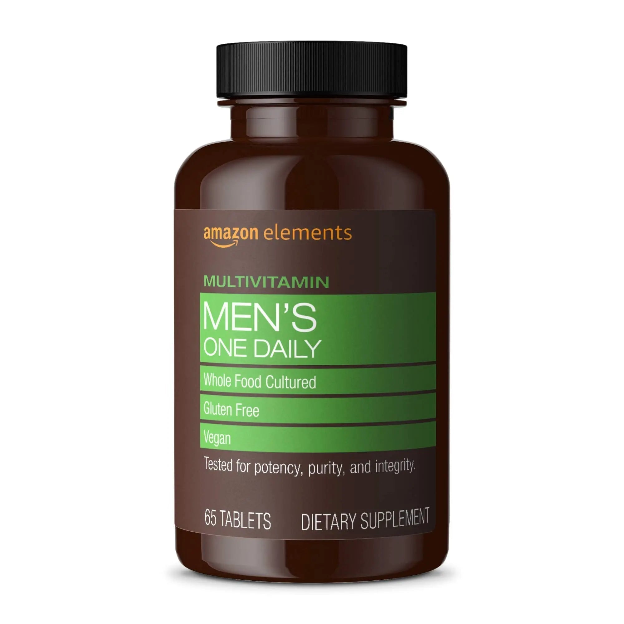 Amazon Elements Men's One Daily Multivitamin (65 Tablets) and Amazon Elements B Complex (65 Capsules) Amazon ElementsAu supplements