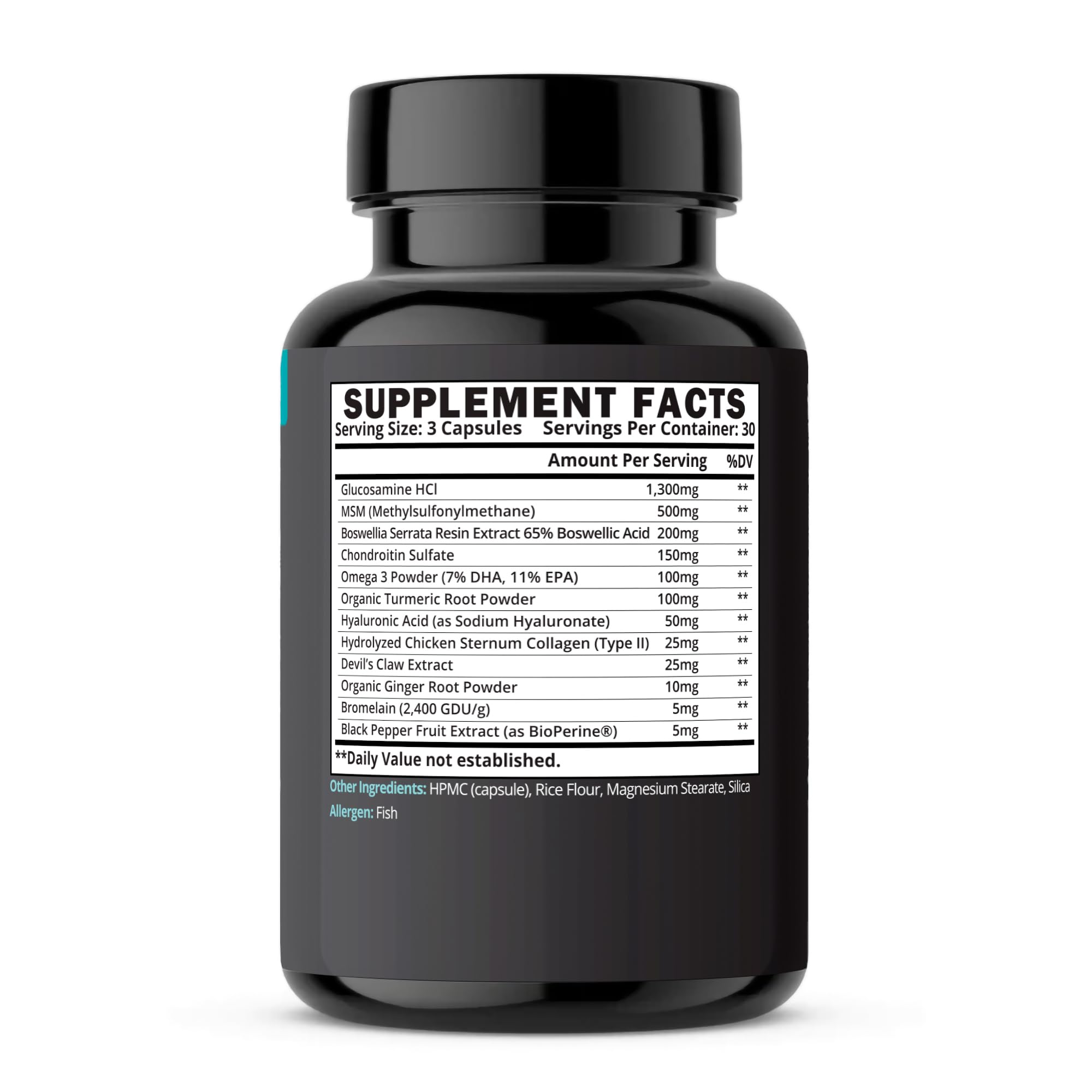 ETAFOR Joint Support Supplement - Joint Health Supplement with Glucosamine, Boswellia Serrata, Turmeric and Black Pepper Extract ETAFORAu supplements
