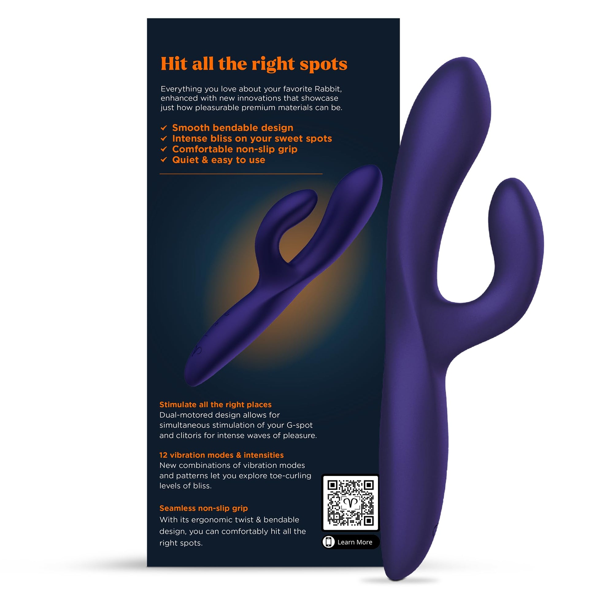 Promescent Rabbit Vibrator, Thrusting Dildo Womens Adult Sex Toys 12 Stimulation Settings, Women Sex Toys, Clitoral Stimulator for Women, The Ultimate G Spot Vibrator, Unmatched Waterproof Sex Toy PromescentAu supplements