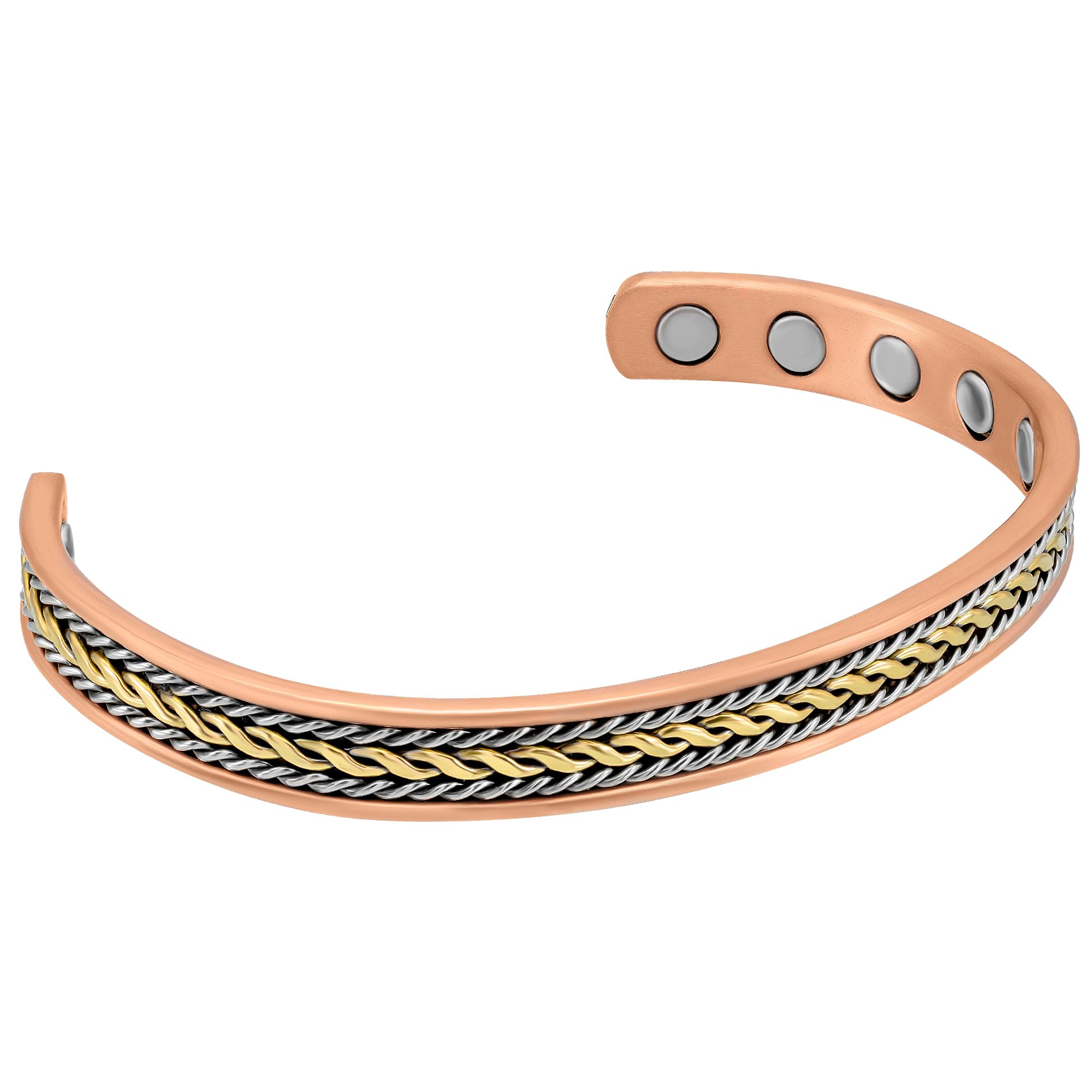 MagnetRX® Women's Copper Bracelet – Effective 99.9% Pure Copper Magnetic Therapy Bracelets MagnetRXAu supplements