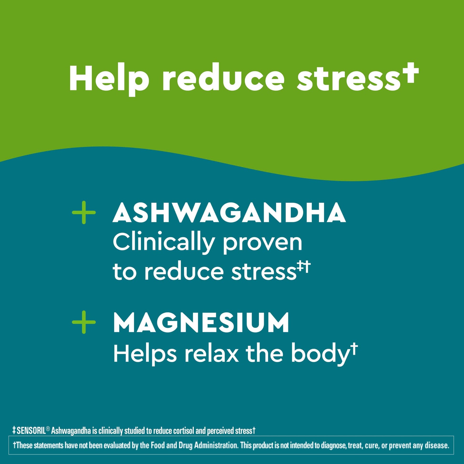 Nature Made Wellblends Calm & Relax, Ashwagandha 125 mg, Magnesium 300 mg Nature MadeAu supplements