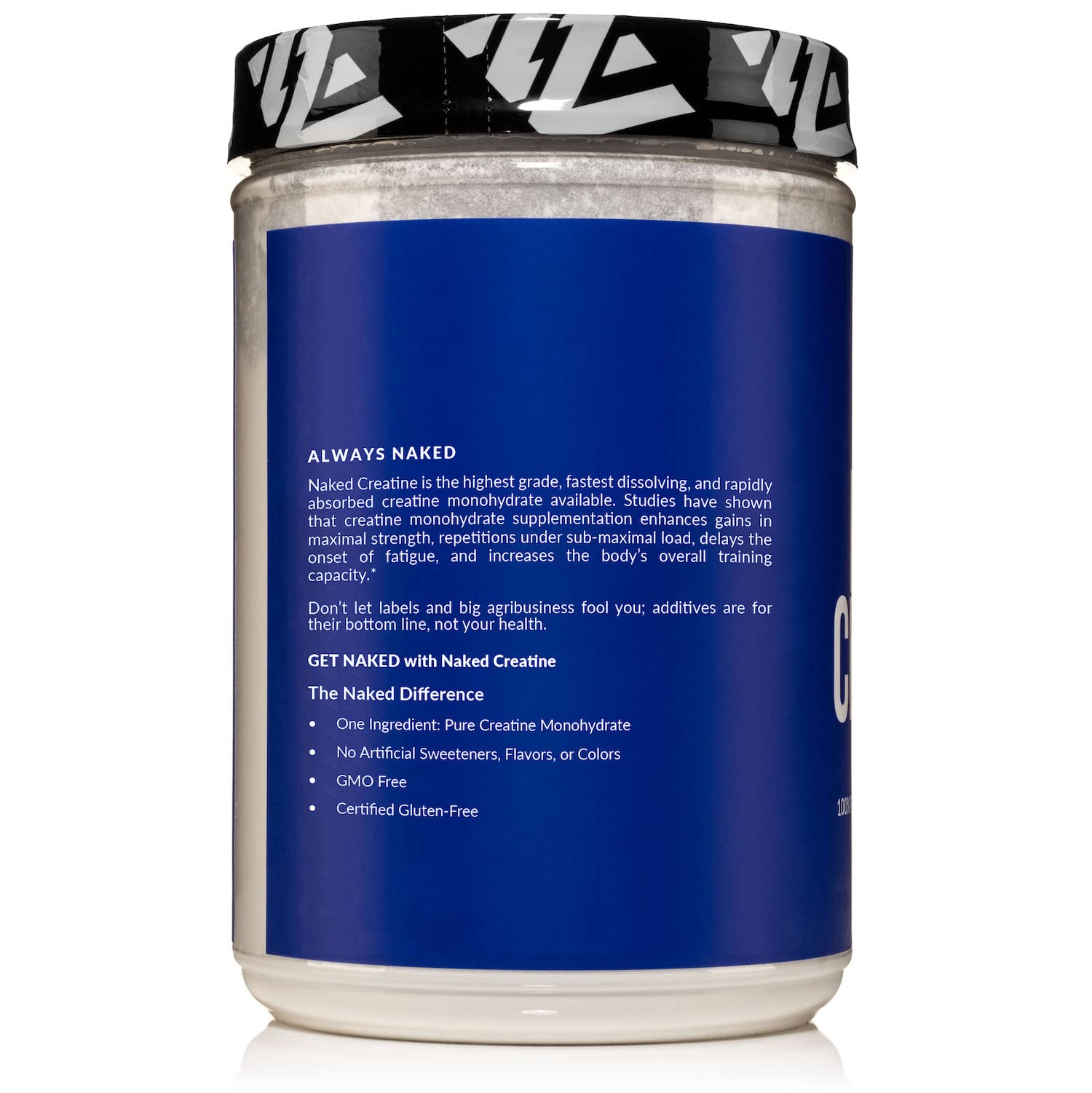 Pure Creatine Monohydrate – 200 Servings - 1,000 Grams, 2.2lb Bulk, Vegan, Non-GMO Naked NutritionUS supplements