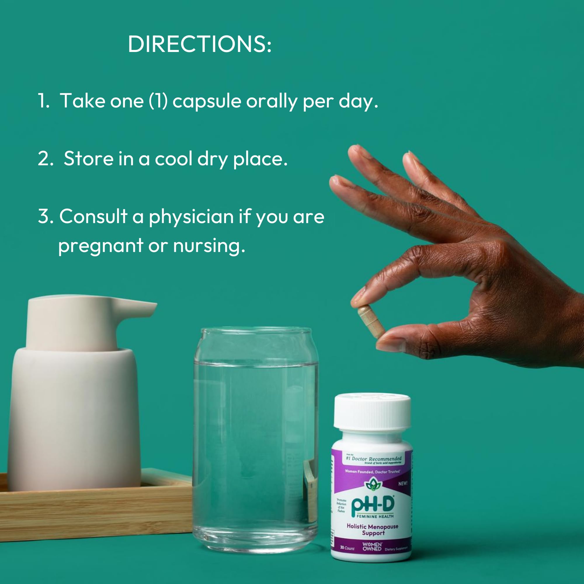 pH-D Feminine Health - Holistic Menopause Support - Oral Supplement with CON-CRET Concentrated Creatine pH-D Feminine Health SupportAu supplements