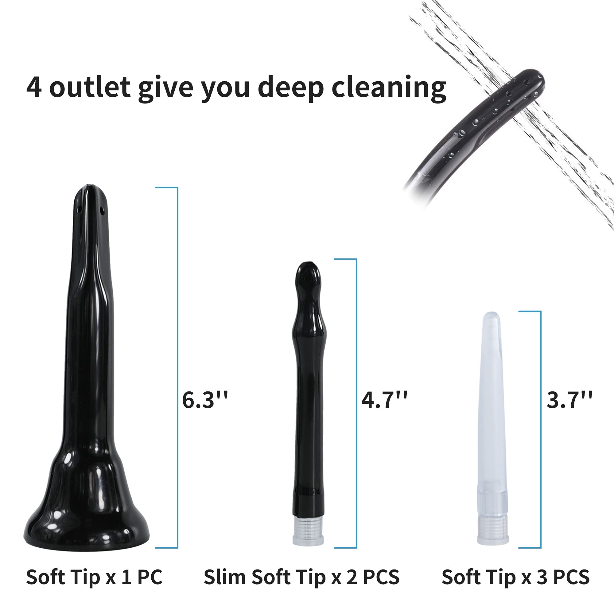 TopQuaFocus 14.5OZ Large Enema Bulb Kit Douche Bulb for Men Women Colon Cleaning Feminine TopQuaFocusAu supplements