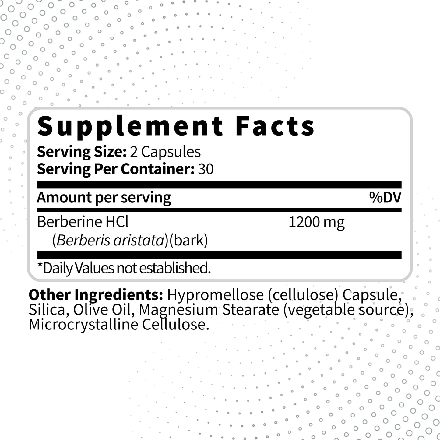 Type Zero Berberine HCL 1200mg 60 Capsules - Clean, Non-GMO, Gluten Free Supplement Type ZeroUS supplements
