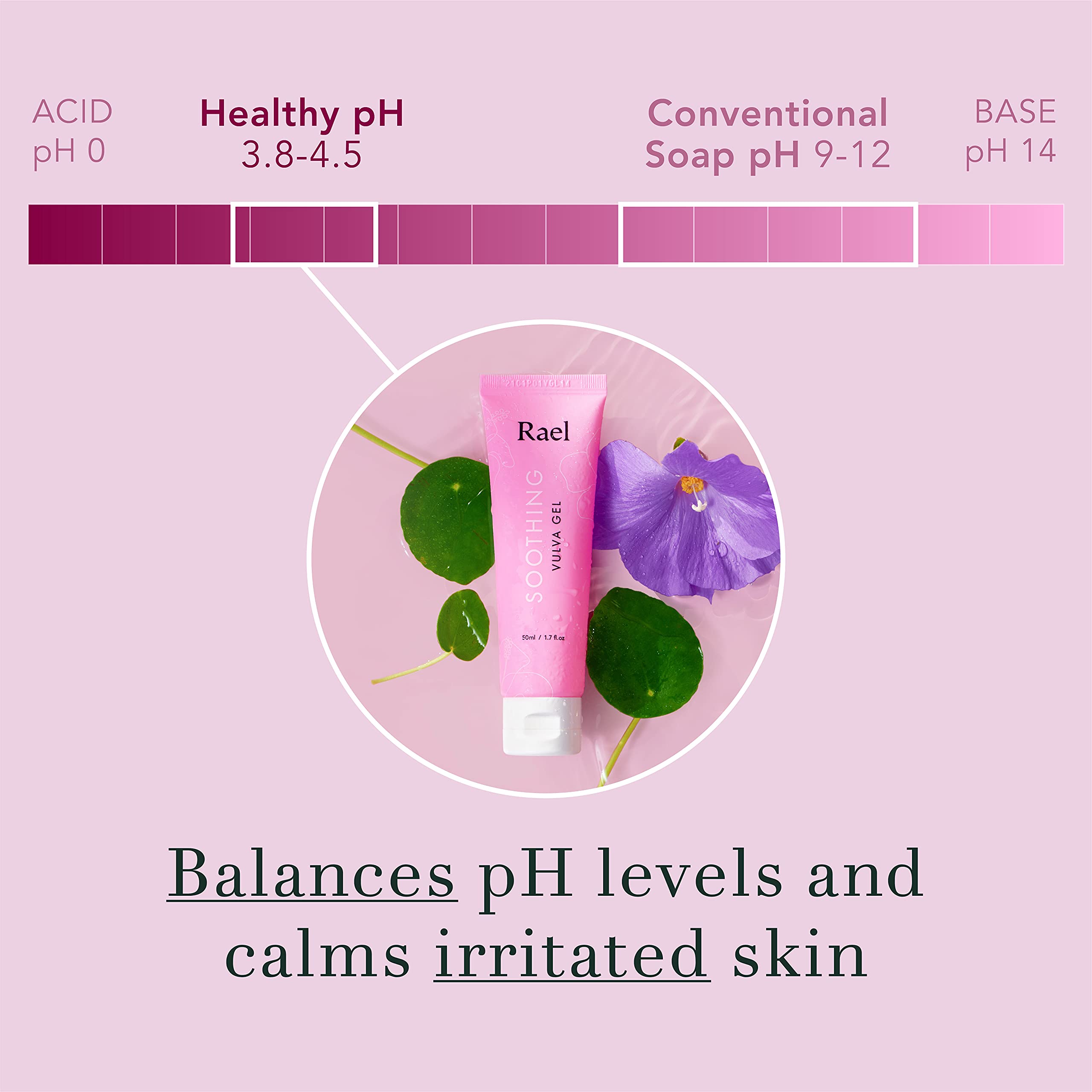 Rael Vaginal Moisturizer, Soothing Vulva Gel - pH Balance Intimate Skin Care for Women, All Skin Types RaelAu supplements