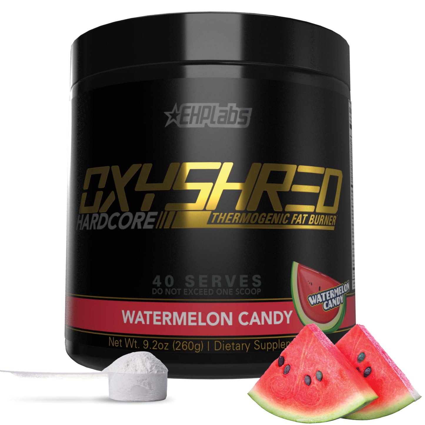 EHP Labs OxyShred Hardcore Thermogenic Shredder - Pre Workout Powder with L Glutamine EHP LabsUS supplements