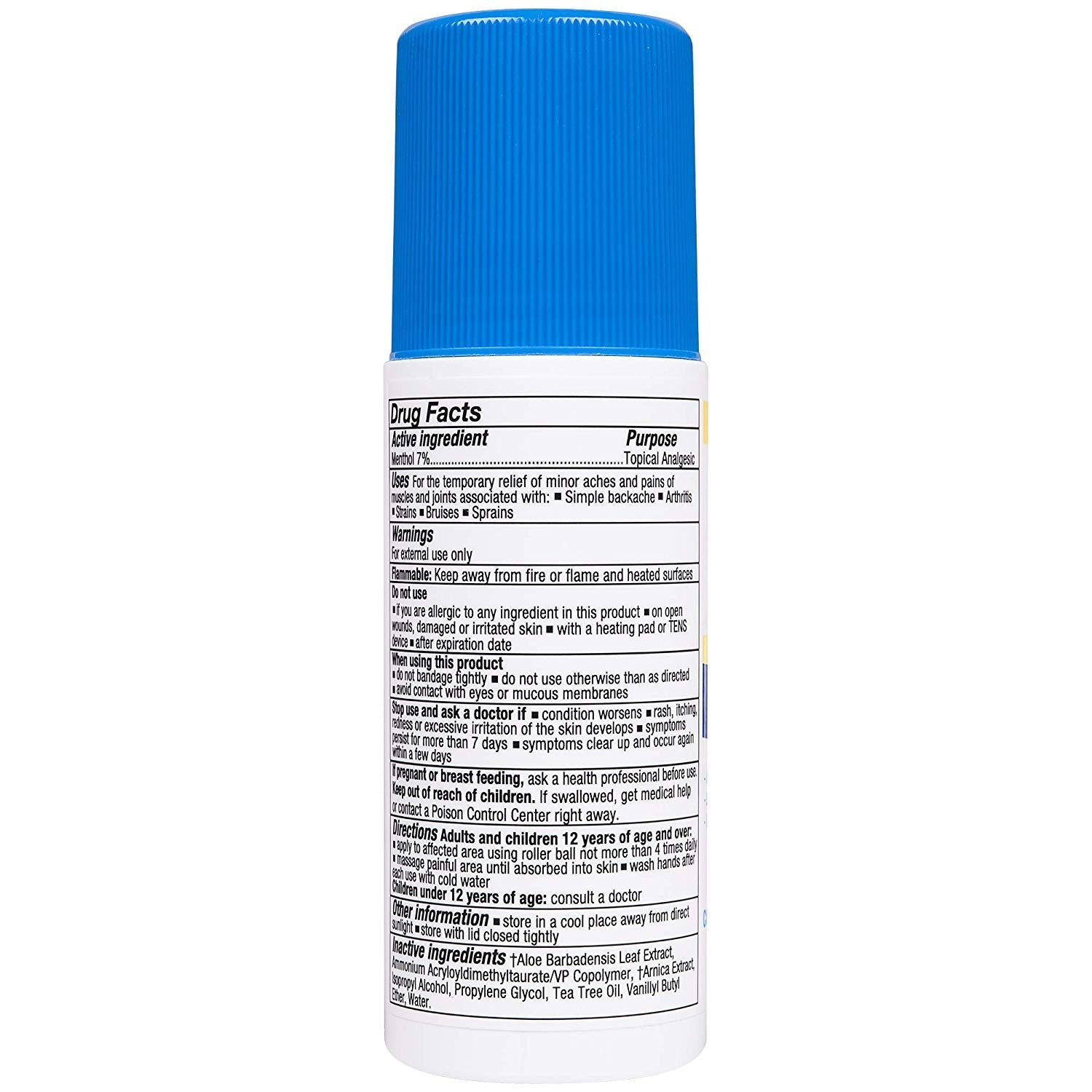 Zim's Max Freeze Pain Relief Roll On, 3 Ounces each (Value Pack of 8) KaxiluAu supplements