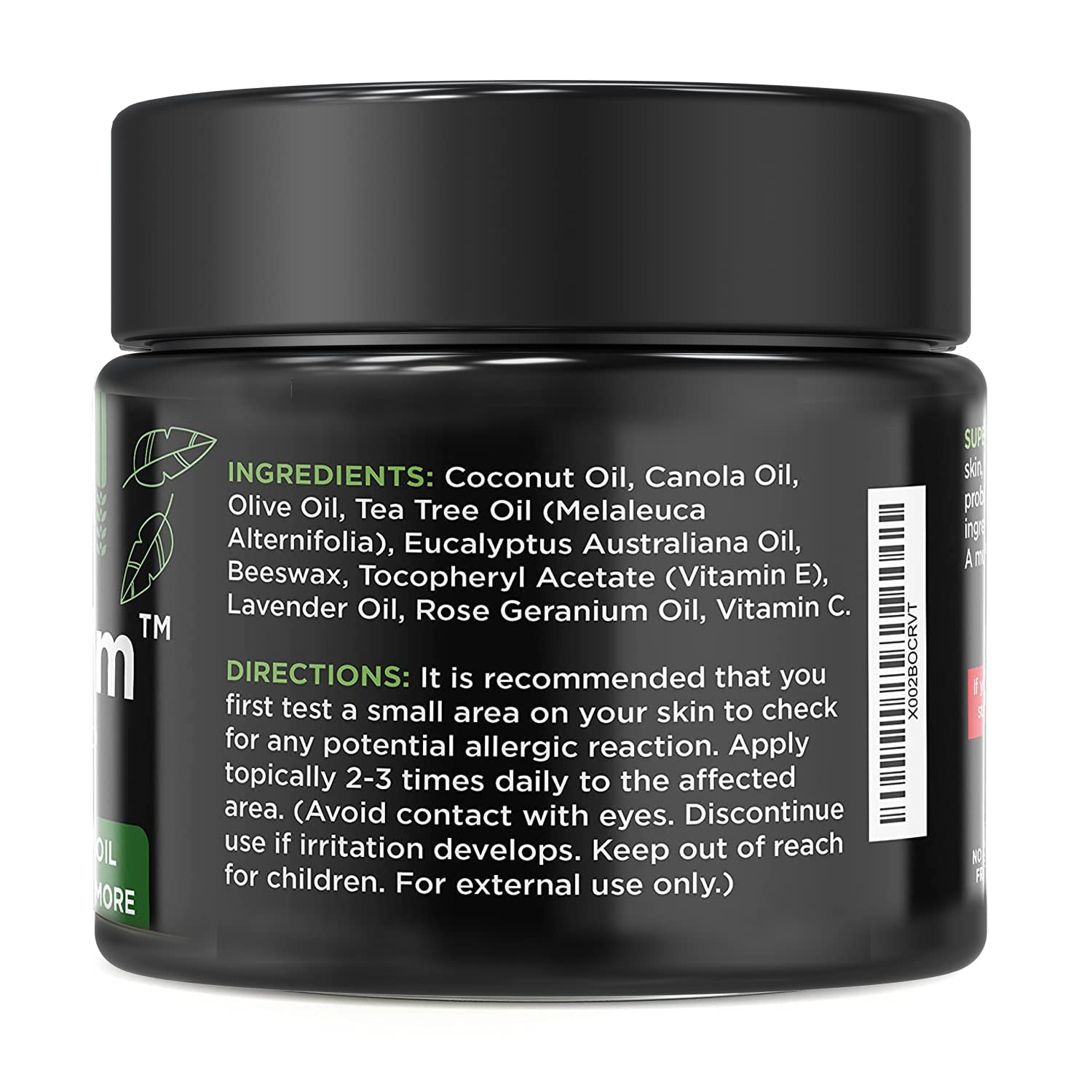 DAILY REMEDY Tea Tree Oil Extra Strength Super Balm - Athletes Foot Cream Combats DAILY REMEDYUS supplements