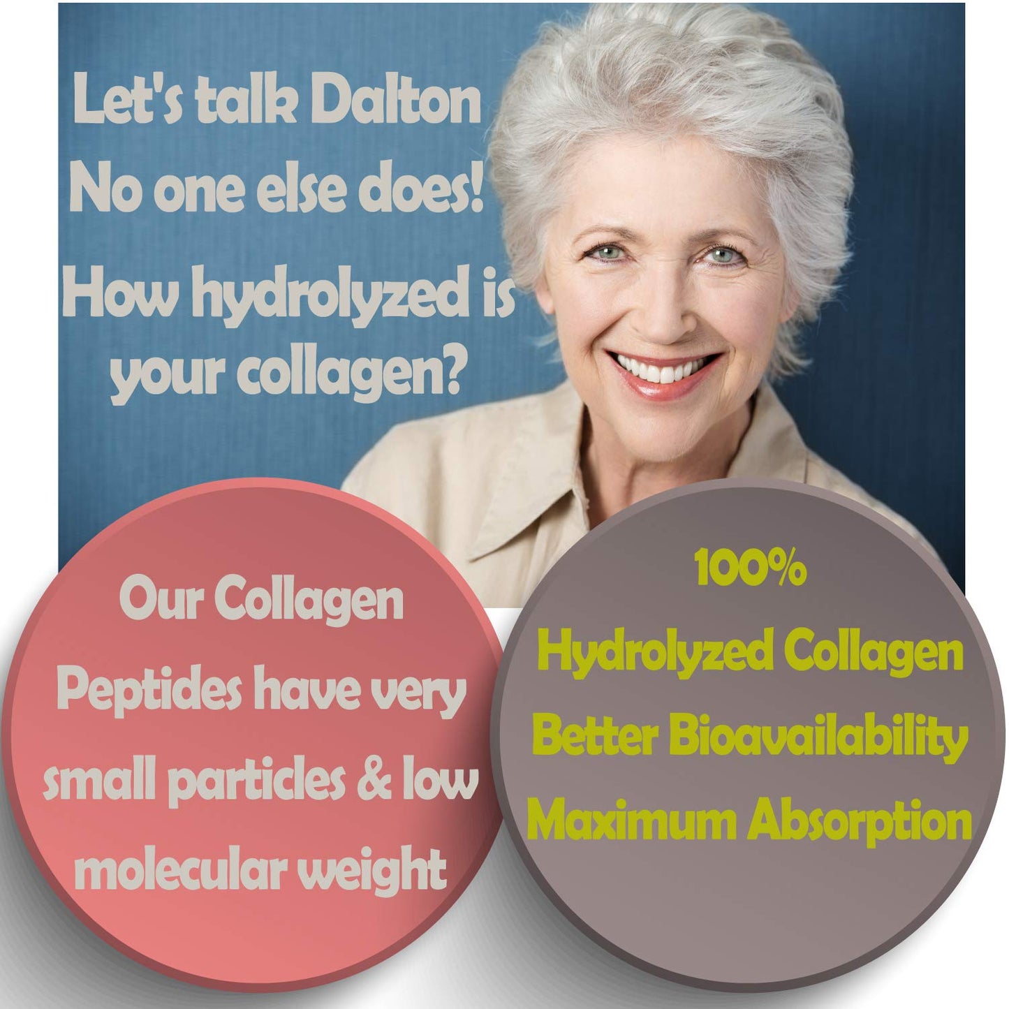 Marine Collagen Type 1&3 1000mg, Hyaluronic Acid 200mg/serving; Vitamin C, Zinc, Copper for Immune System DietapplementsUS supplements