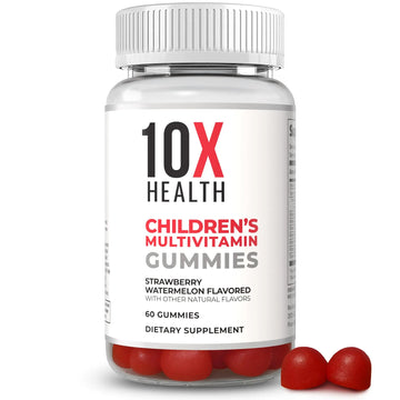 10X Health Children’s Methylated Multivitamin Gummies - 60 Count Kids Multivitamin Gummies, Complete Daily Nutrition 10X Health SystemAu supplements