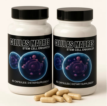 2 Bottles Celulas Madre Supports Joint & Muscles Stem Cell Immune Control 120 Capsules Madre Cell Plus. All Natural Steam Enhancer New GenericAu supplements