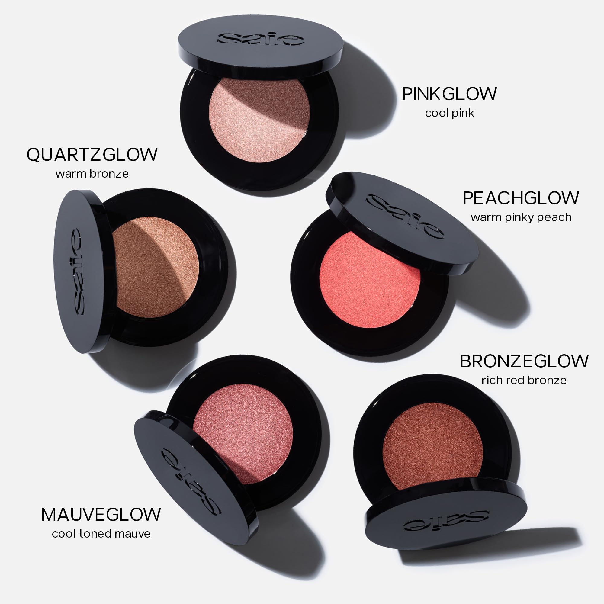 Saie Glow Sculpt Multi-Use Highlighter + Cream Blush - Lightweight Highlighter Makeup with Hyaluronic Acid + Micropearl for Radiant, Glowing Skin - Mauveglow (.02 oz) SaieAu supplements