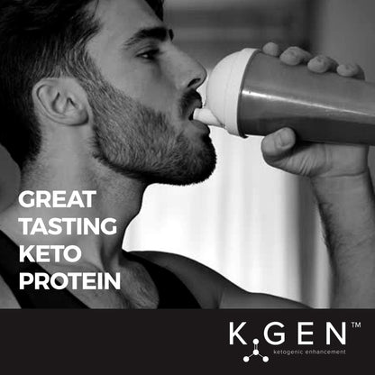 K-GEN Diet Shake Meal Replacement Keto Collagen Powder | Multi Collagen Protein with MCT Oil, Vitamin C K GEN ketogenic enhancementUS supplements