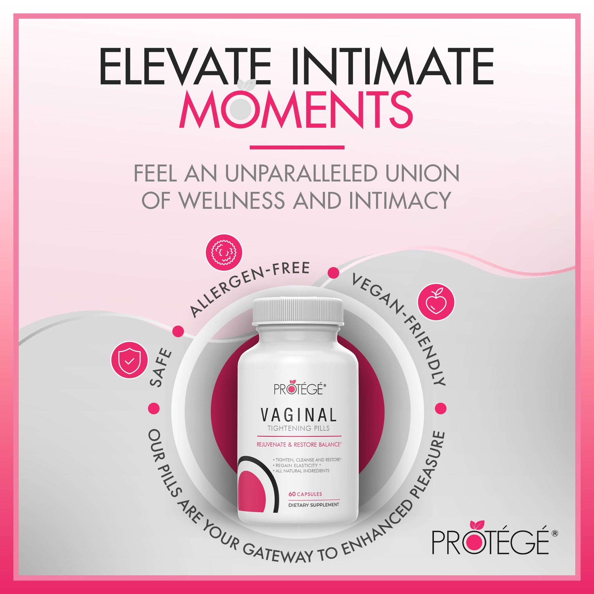 Protege Premium Vaginal Tightening Pills - Vaginal Tightening Products for Women - Vaginial Rejuvenation Protege BeautyAu supplements
