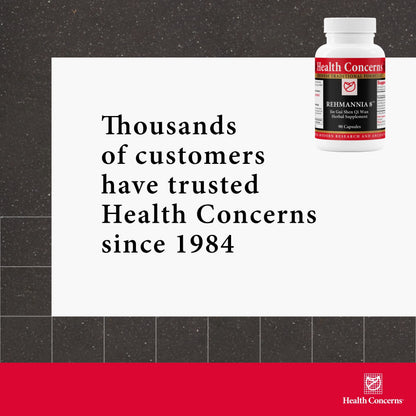 Health Concerns Rehmannia 8 - Back Discomfort & Urinary Tract Health for Women & Men Health ConcernsUS supplements
