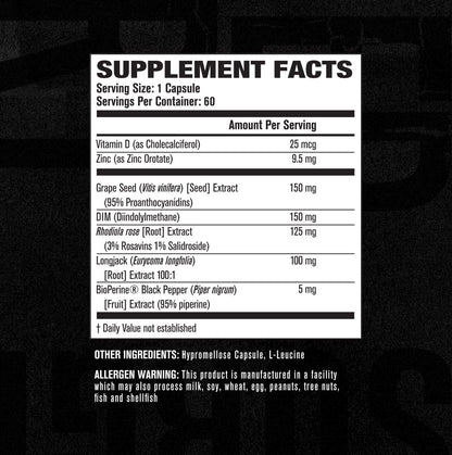 Jacked Factory Androsurge Estrogen Blocker for Men + Primasurge Testosterone Booster Jacked FactoryUS supplements