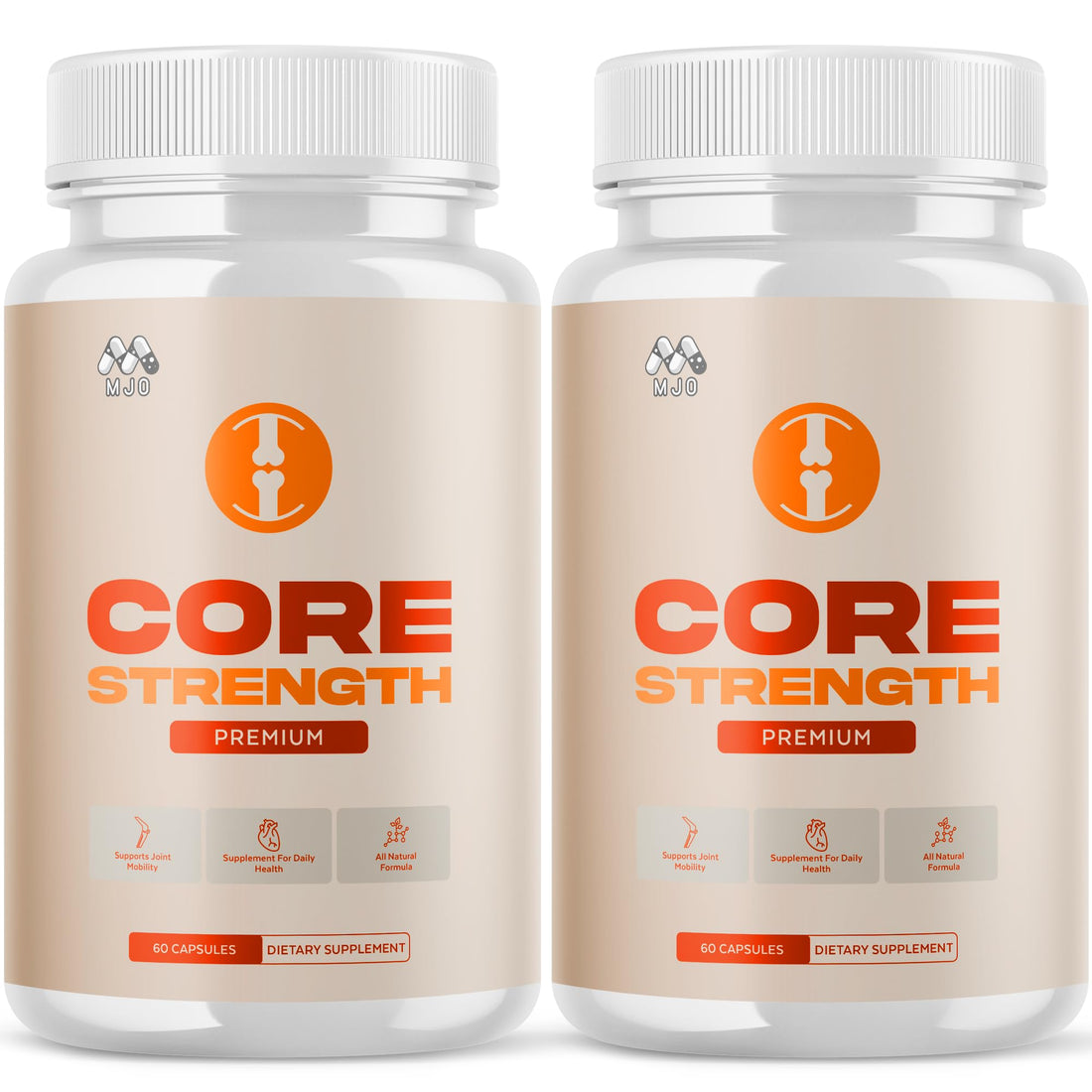(2 Pack) Core Strength Supplement for Joint Support, Official Core Strength Joint Pills with All Natural Ingredients, Advanced Health & Wellness Support with Max Strength Multivitamins (120 Capsules) MJOAu supplements