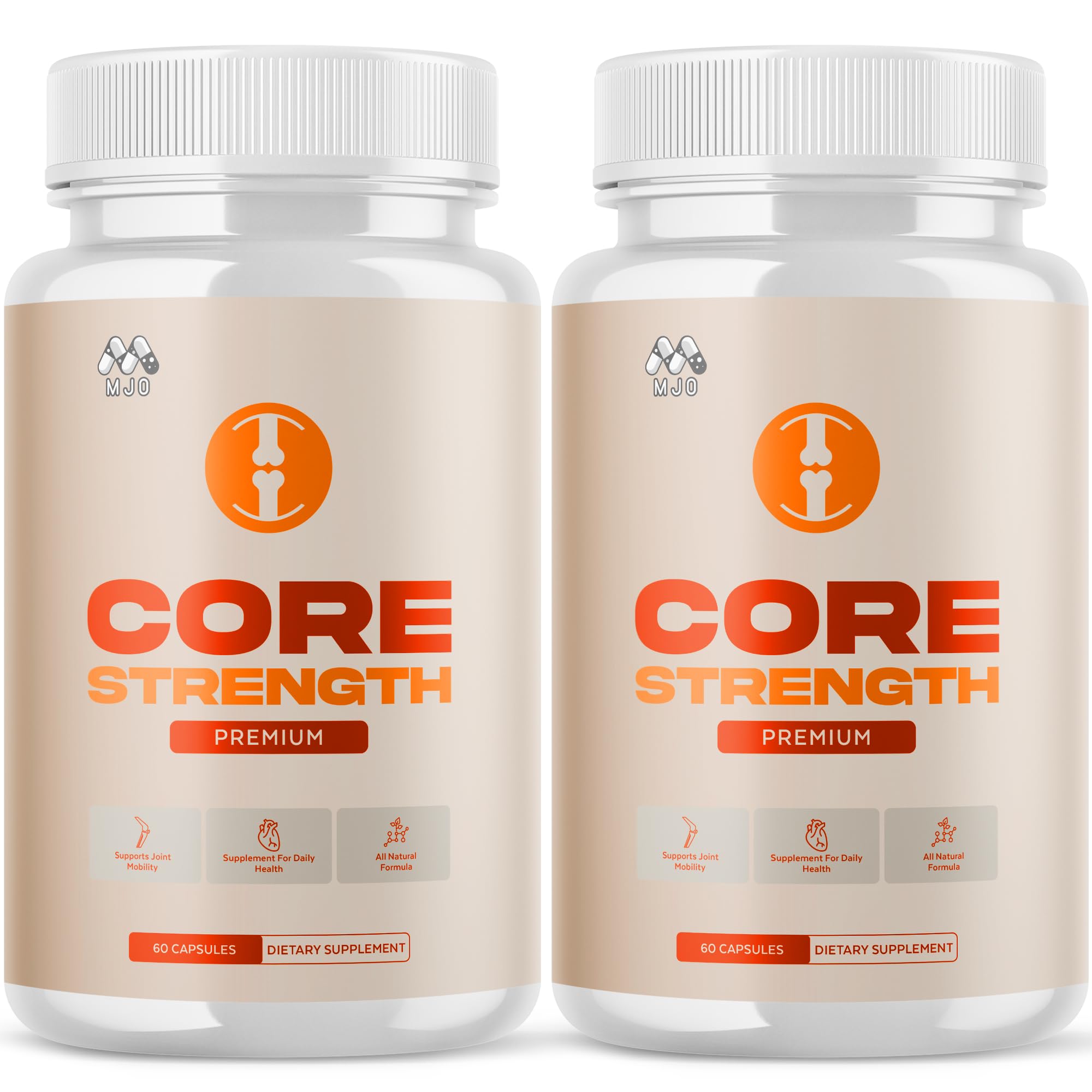 (2 Pack) Core Strength Supplement for Joint Support, Official Core Strength Joint Pills with All Natural Ingredients, Advanced Health & Wellness Support with Max Strength Multivitamins (120 Capsules) MJOAu supplements